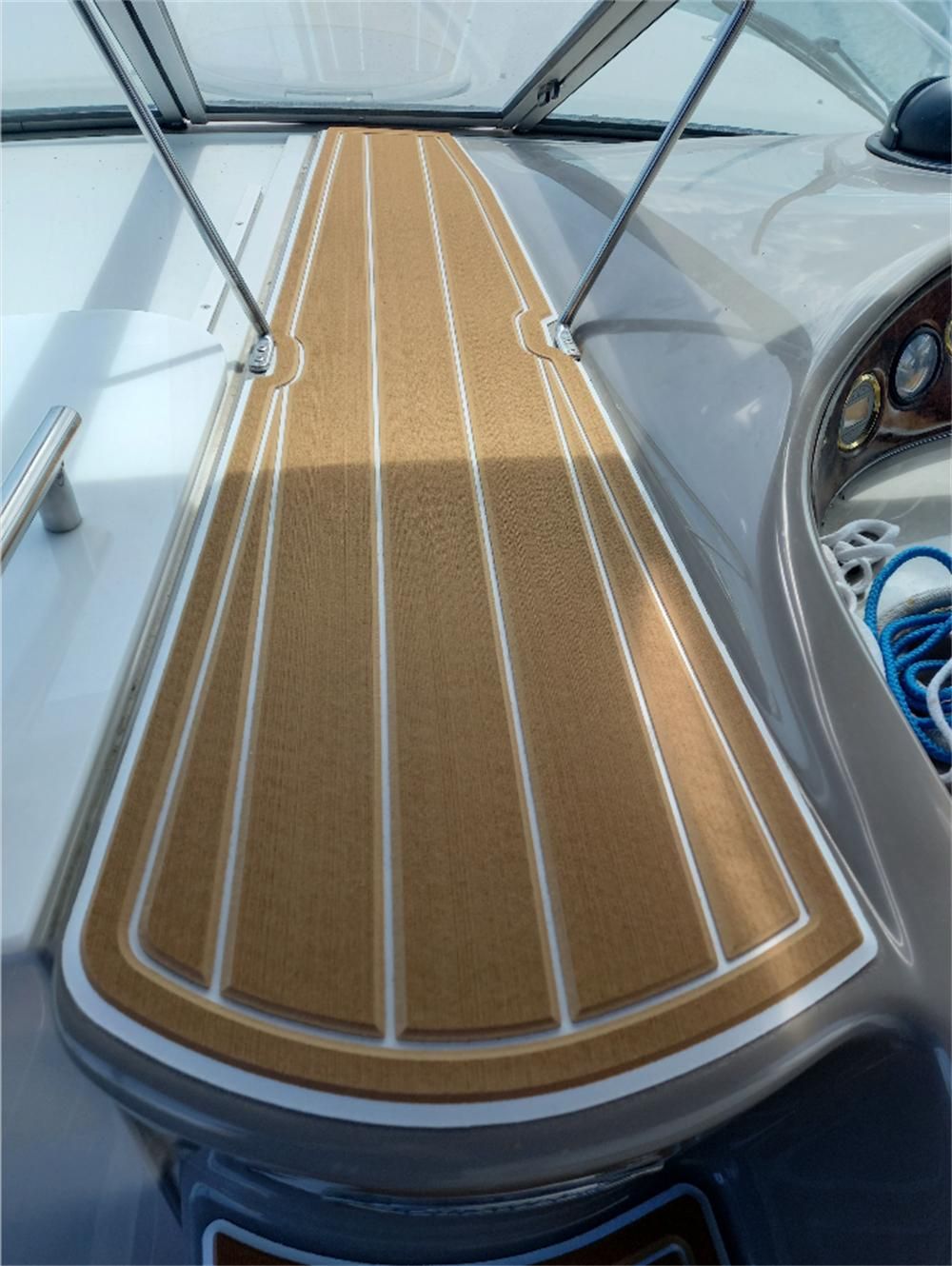 1999-2005 Four Winns 268 Vista Swim Platform Cockpit Boat EVA Foam Faux Teak Floor Pad Mat SeaDek MarineMat Gatorstep Style Self Adhesive