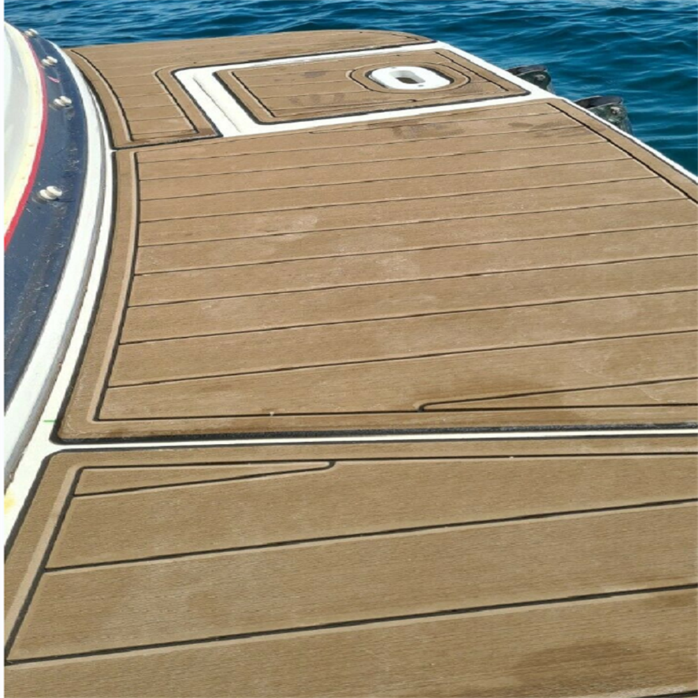 2001 Four Winns 248 Vista Swim Platform Boat EVA Faux Foam Teak Deck Floor Pad SeaDek MarineMat Gatorstep Style Self Adhesive