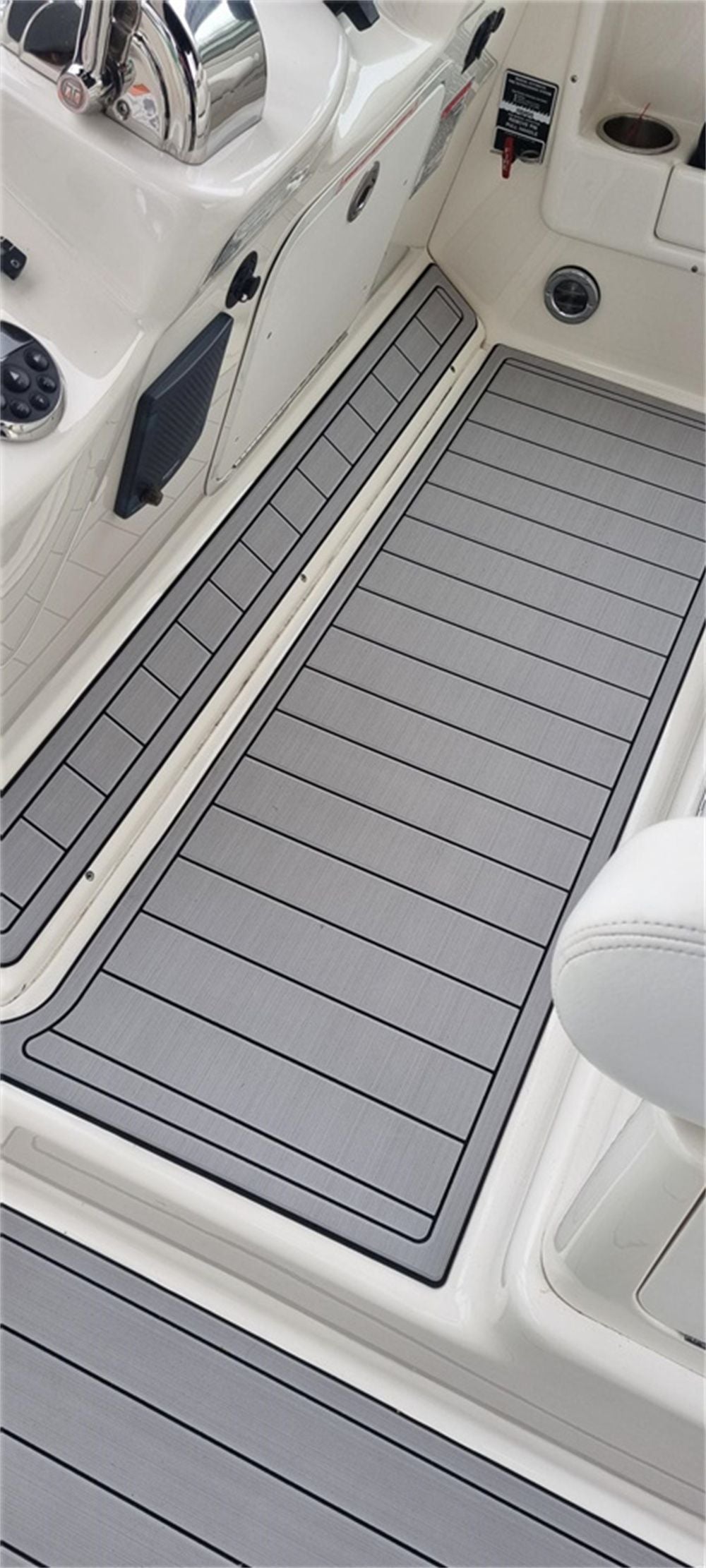 2006 Sea Ray Sundancer 320 Swim Platform Cockpit Pad Boat EVA Teak Flooring Mat SeaDek MarineMat Gatorstep Style Self Adhesive