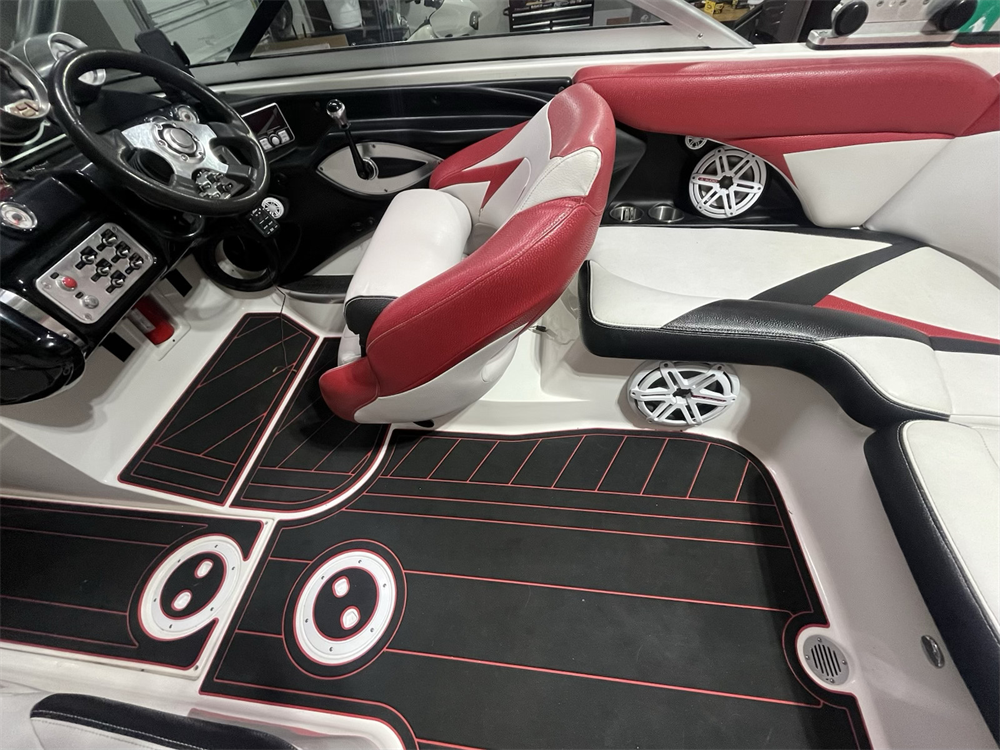 2004-2011 Mastercraft X Star Cockpit Pad Boat EVA Foam Faux Teak Deck Floor Mat SeaDek MarineMat Gatorstep Style Self Adhesive