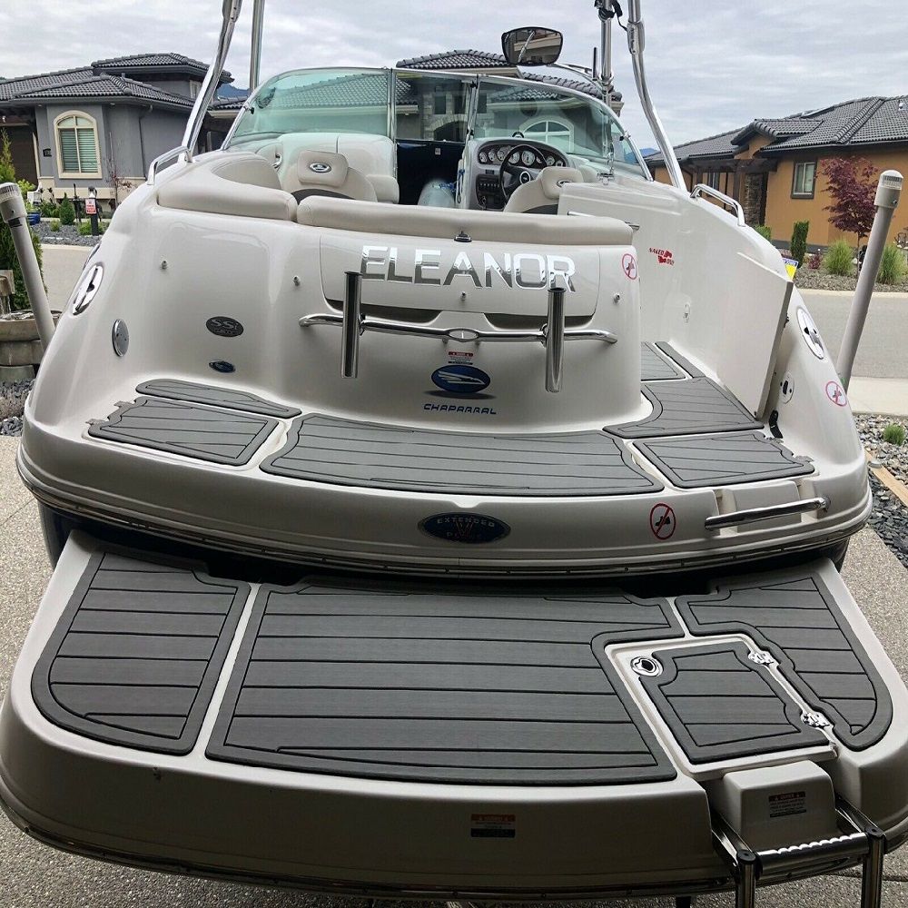 2005 Chaparral 230 SSI Swim Platform Step Boat EVA Foam Teak Deck Floor Pad Mat SeaDek MarineMat Gatorstep Style Self Adhesive