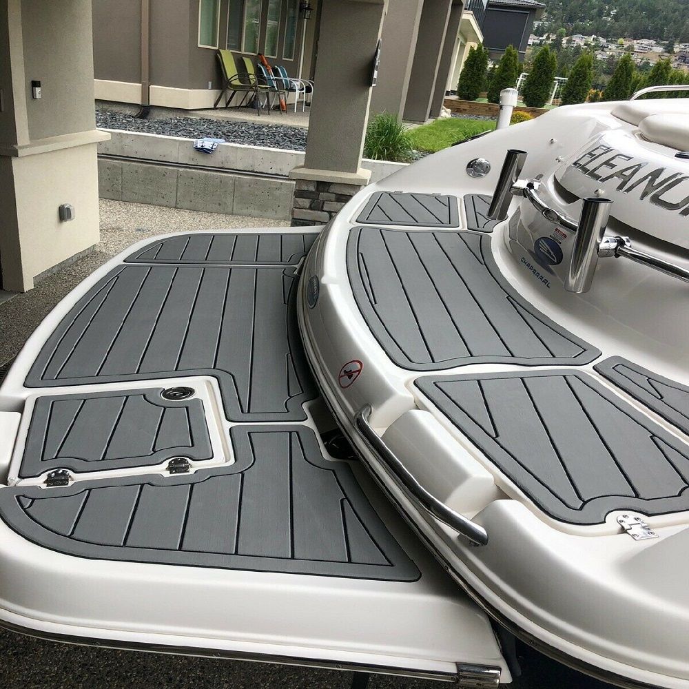 2005 Chaparral 230 SSI Swim Platform Step Boat EVA Foam Teak Deck Floor Pad Mat SeaDek MarineMat Gatorstep Style Self Adhesive
