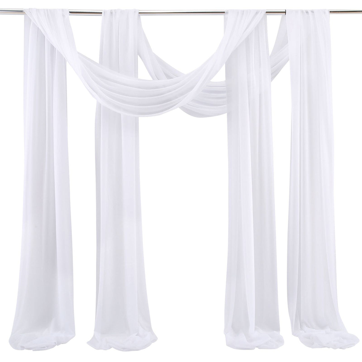 Wedding Arch Chiffon Fabric Drapery Wedding Drapery Arch Decoration Wedding Decor