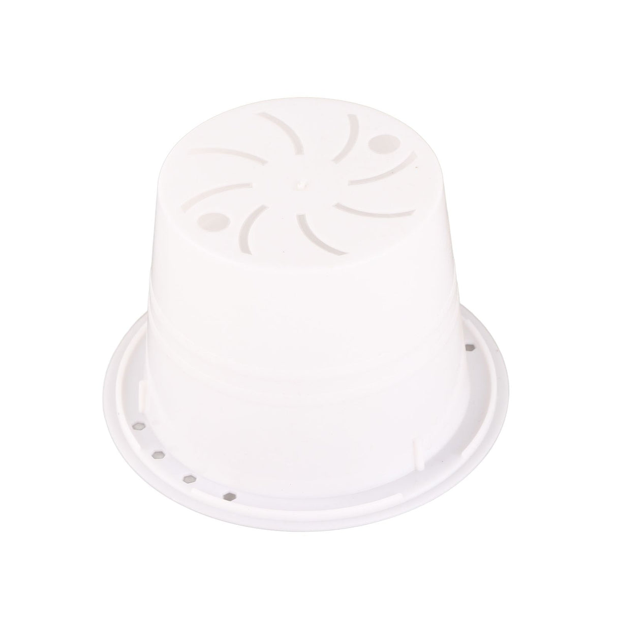 Automatic Water Absorbing Transparent Pot Creative Round Office Desktop Green Plant Hydroponic Plastic Flower Pots