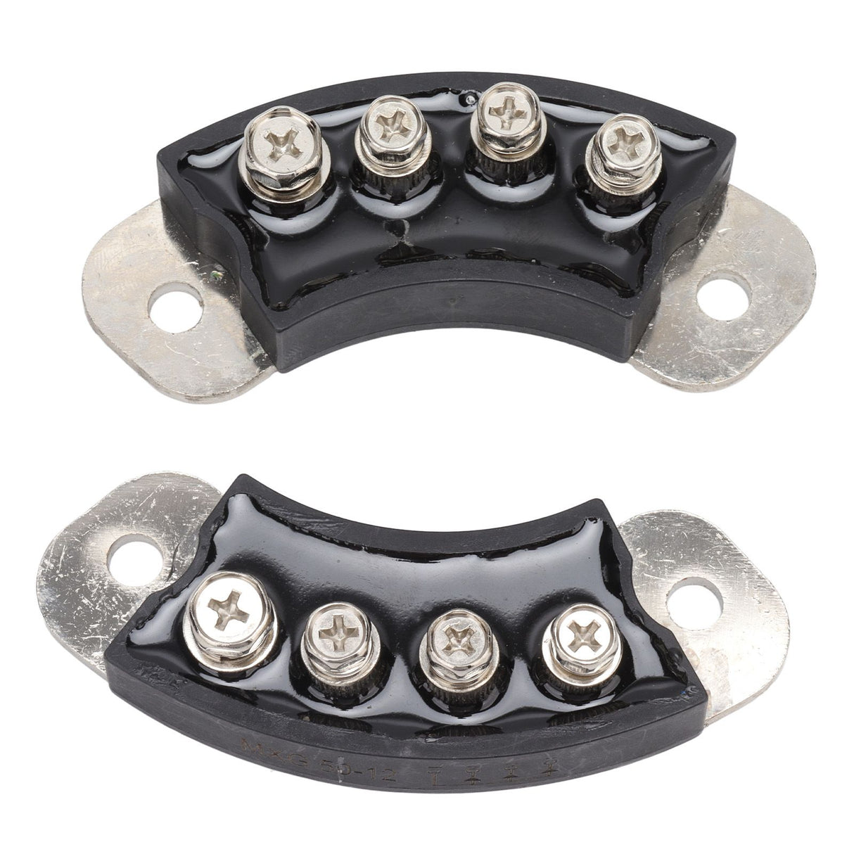 1 Pair 4 Terminals Generator Rectifier Semiarc Rotating Rectifier Bridge Module for Current Adjustment