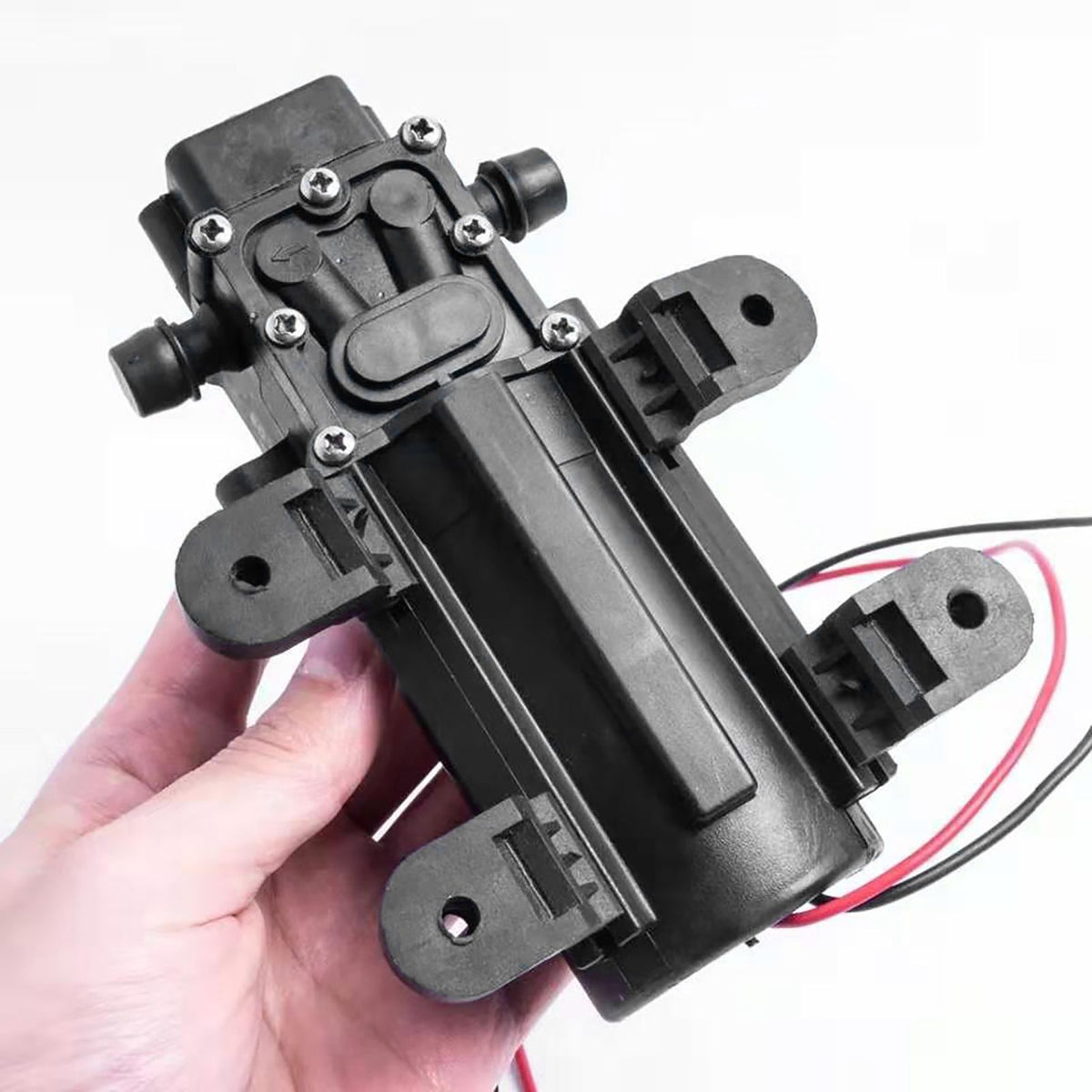 High Pressure Diaphragm Pump Smart Electric 6L Flow Rate Self Priming Pump for Car Wash Agricultural DC12V 72W