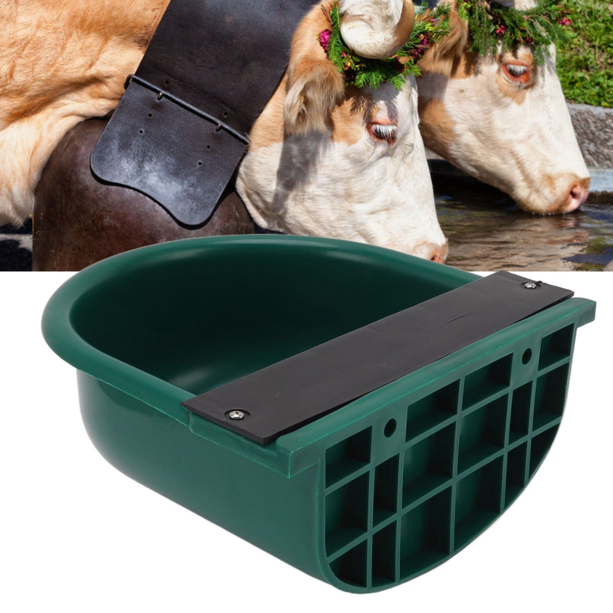 Automatic Livestock Drinking Bowl Plastic Thickened Drink Sink for Cat Sheep Dog Cattle