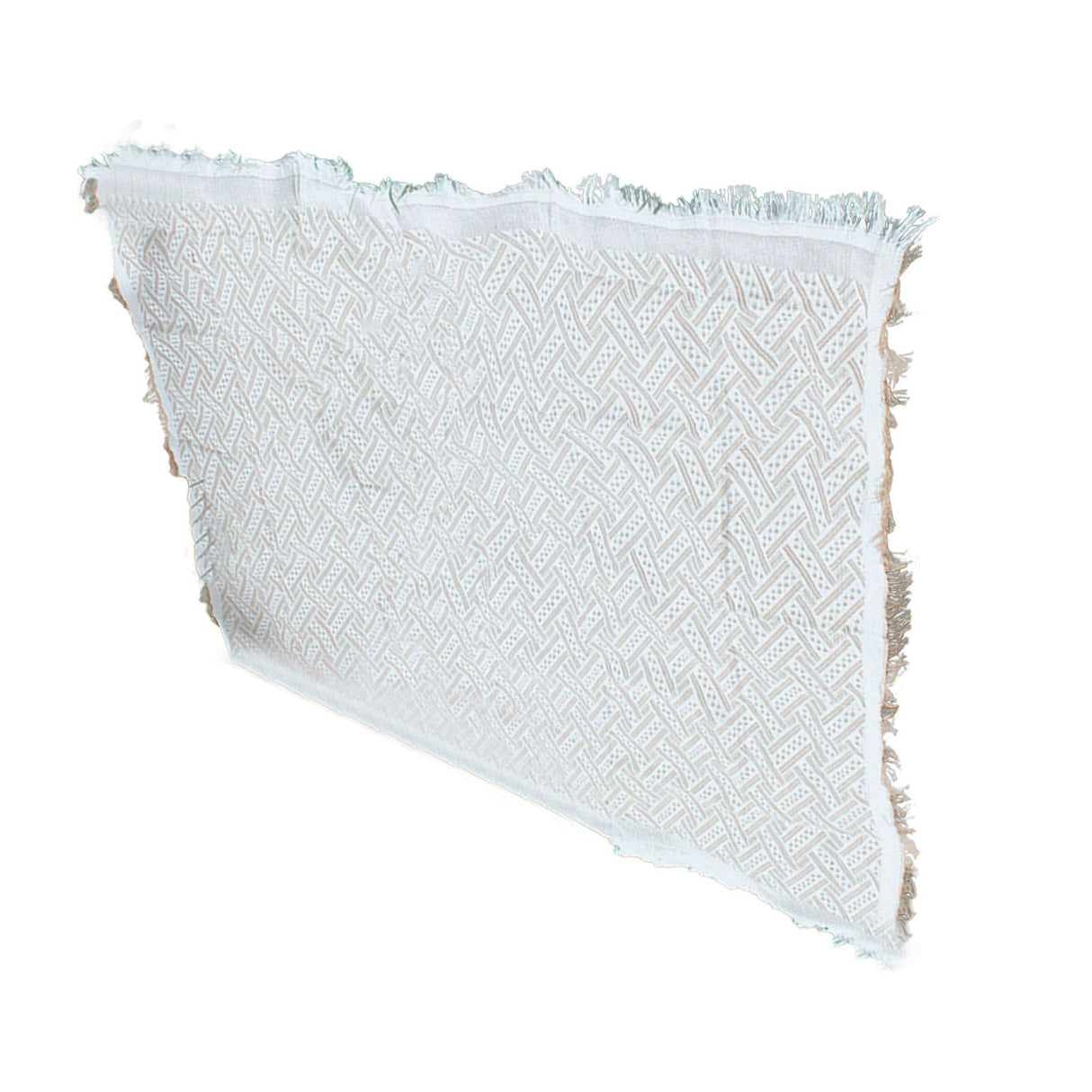 Outdoor Picnic Blanket with Fringe Cotton Soft Comfortable Simple Style for Camping Beach 180x130
