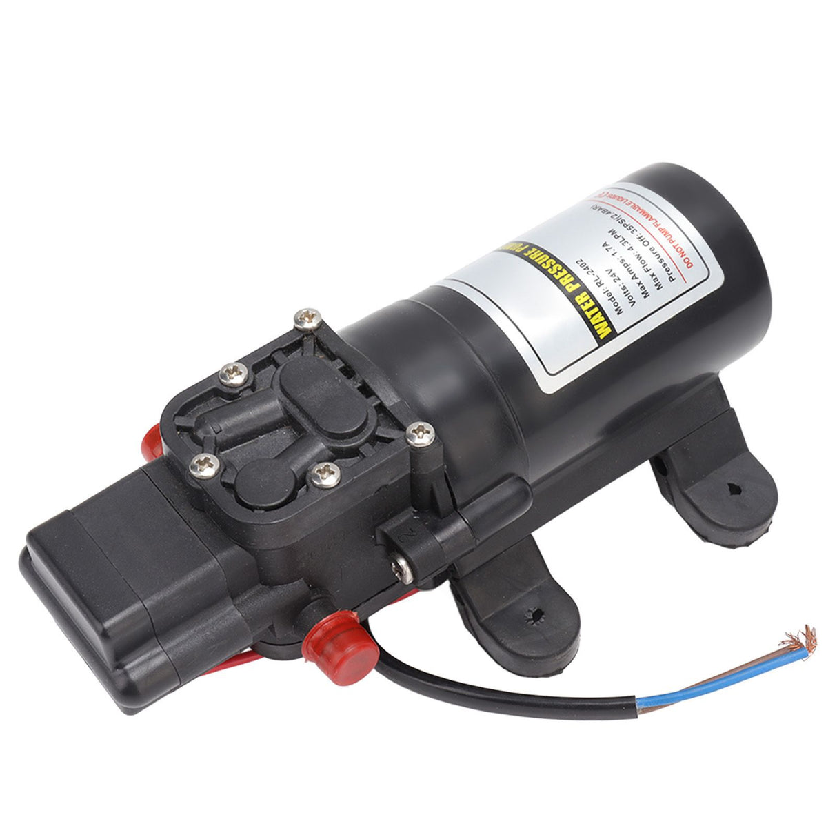 Water Pressure Diaphragm Pump Self Priming Diaphragm Pump High Pressure Water Pump for Outdoor RL 2402 24V