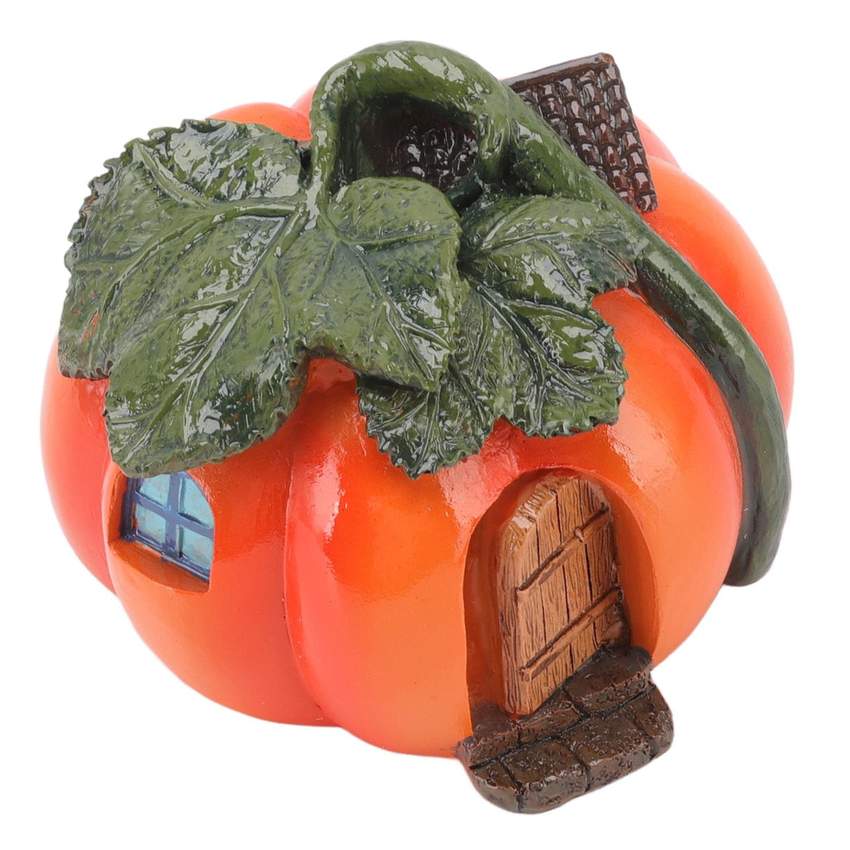 Garden Pumpkin Decoration Synthetic Resin Outdoor Pumpkin Ornament for Outdoor Indoor Party Festival Events Big Pumpkin Room