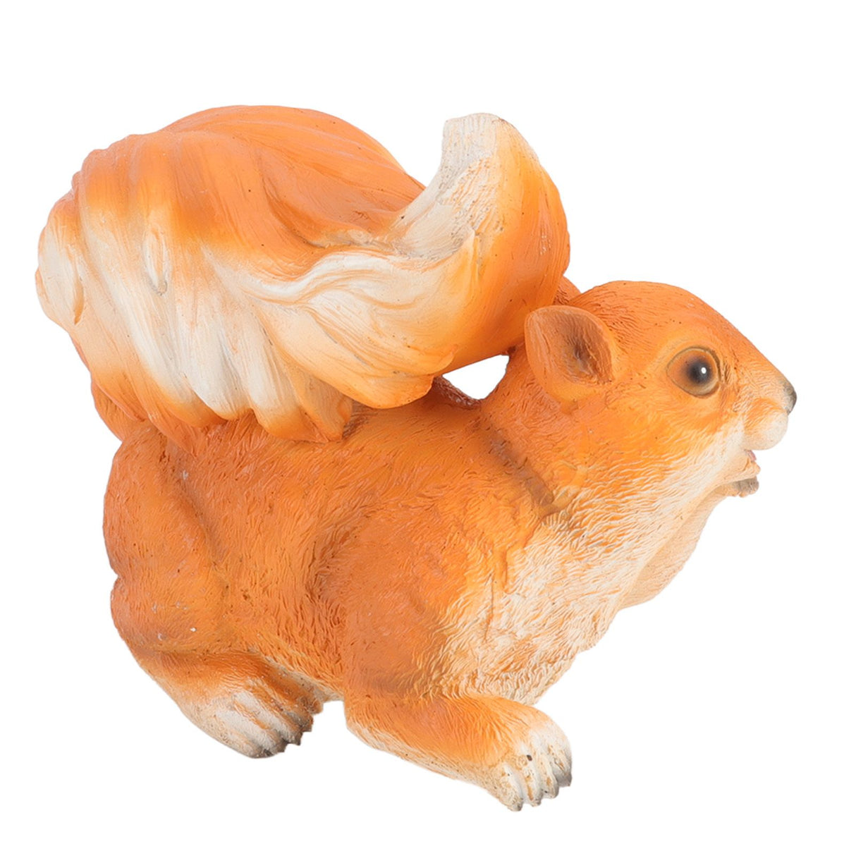 Resin Squirrel Figurine Statue Garden Landscape Decoration Animals Ornaments for Scenic Spots Courtyards Climbing Trees Red Brown Squirrel