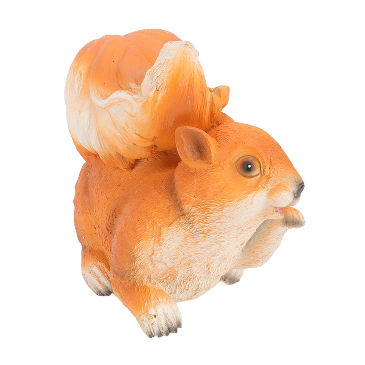 Resin Squirrel Figurine Statue Garden Landscape Decoration Animals Ornaments for Scenic Spots Courtyards Climbing Trees Red Brown Squirrel