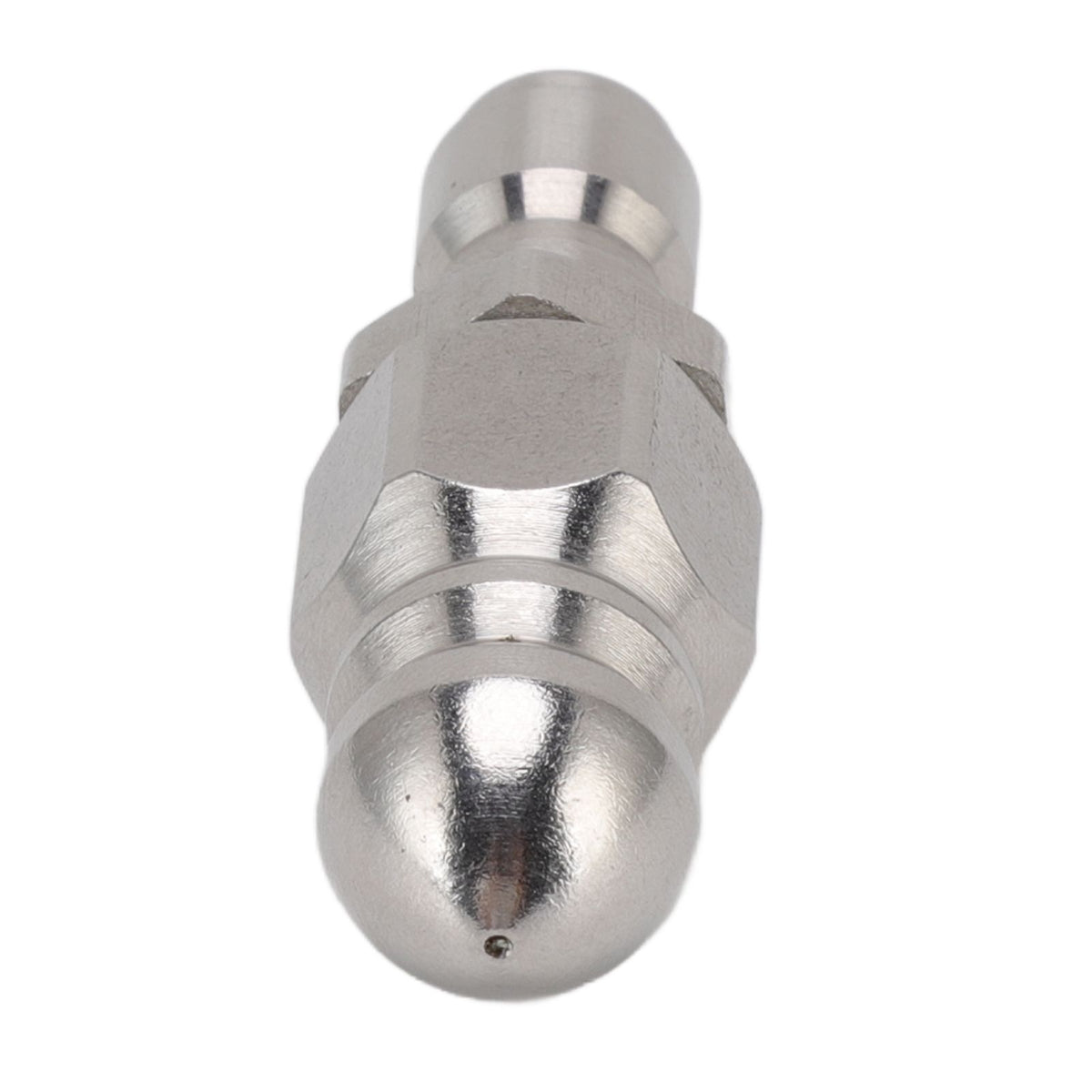 G1/4 Inch Stainless Steel High Pressure Washer Drain Sewer Cleaning Pipe Jetter Spray Quick Plug Drain Hose Nozzle