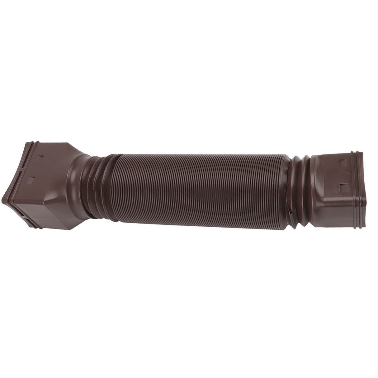 Downspout Extender Retractable Rain Gutter Drainage Pipe Down Spout Drain Extensions Brown