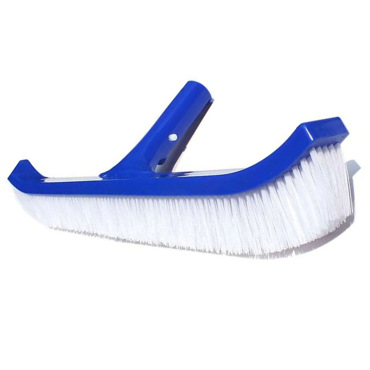 18in Pool Brushes for Cleaning Pool Wall Tile Nylon Bristle Pool Brush Head Curved Ends