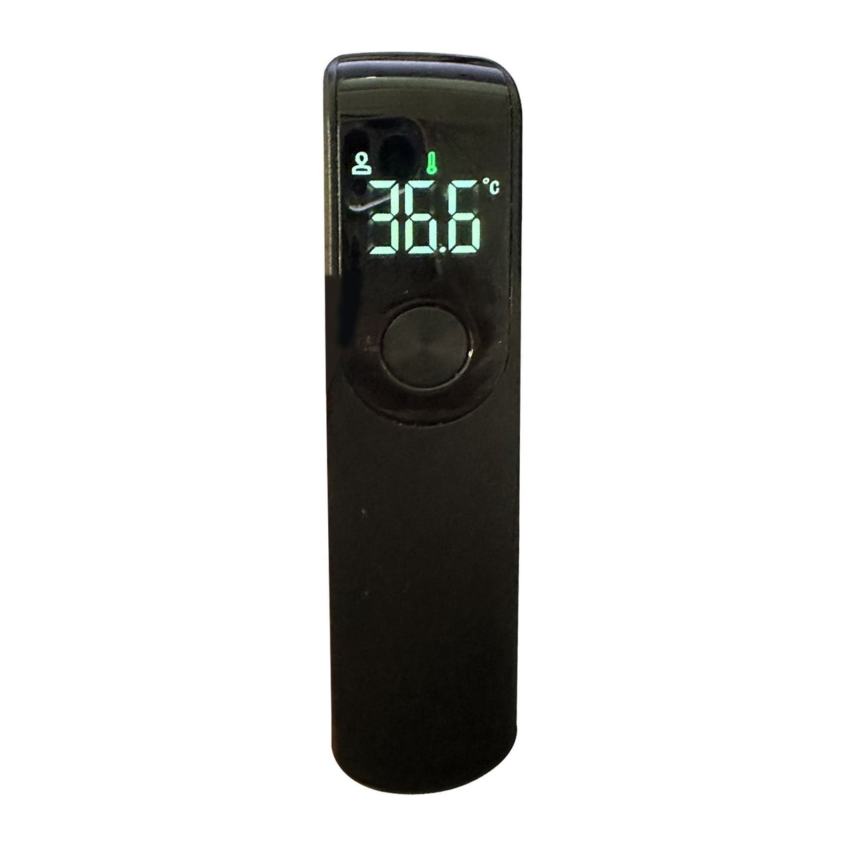 Forehead Thermometer Black Mini Portable Contactless Infrared Handheld Electronic Thermometer for Home