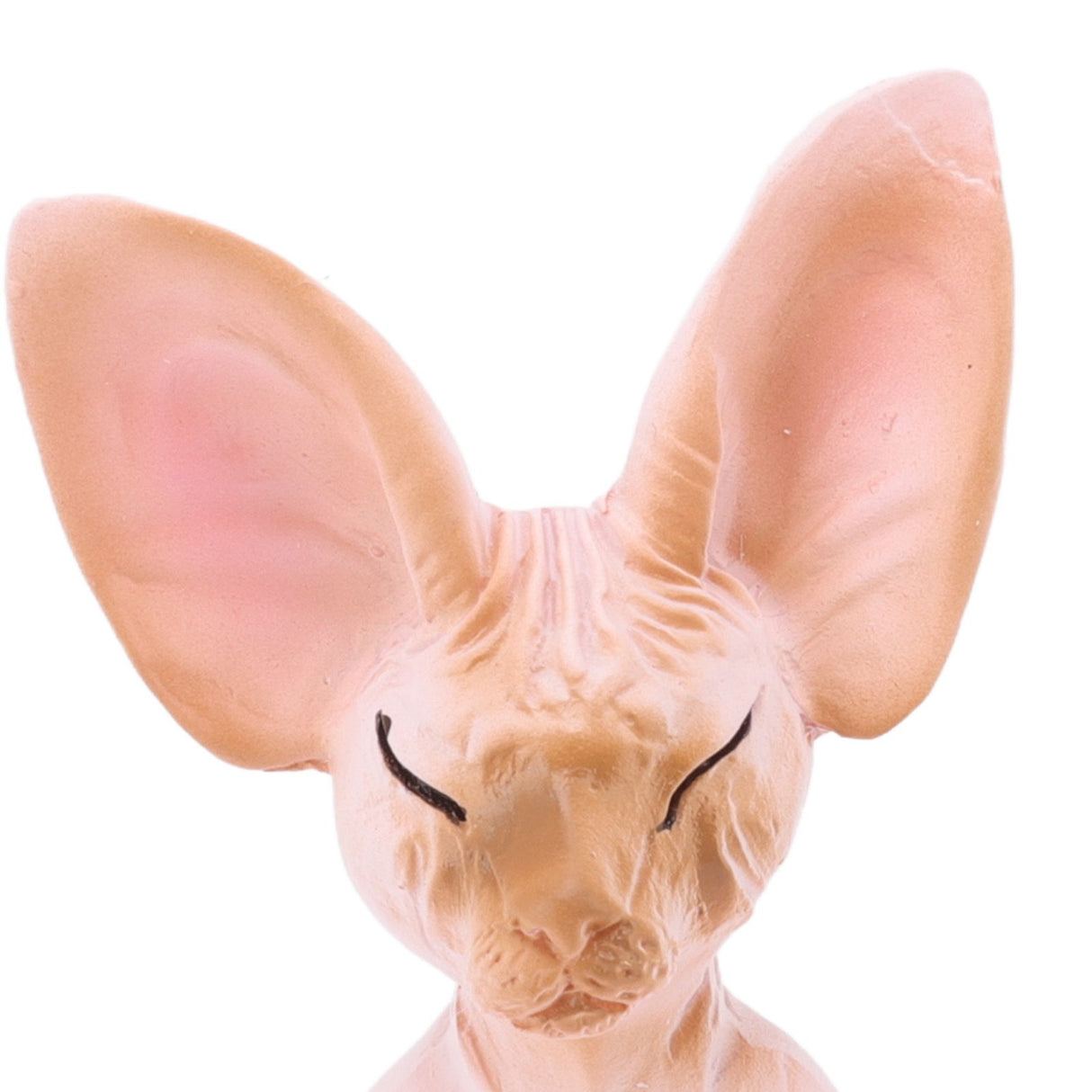 Cat Meditate Statue Vivid Details Cat Meditate Collectible Figurines for Homes Office Yoga Room Ornaments Gifts Pink