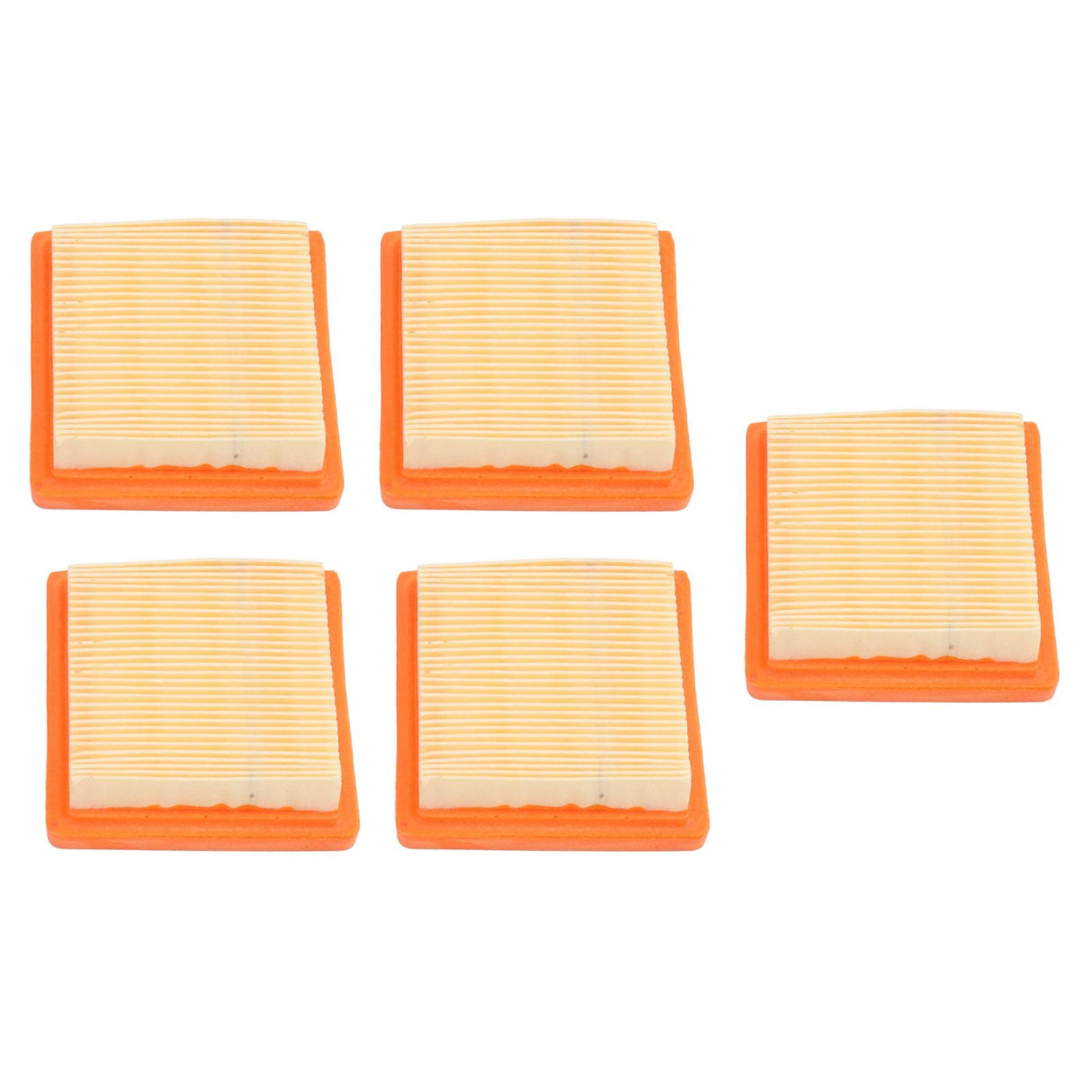 5PCS Trimmer Air Filter Panel Filter Paper Trimmer Air Filter Replacement for Stihl FS91 Garden Tool