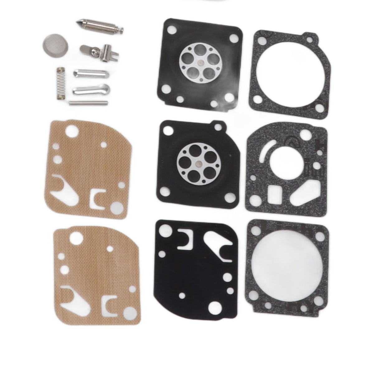 Carburetor Diaphragm and Gasket High Reliability Iron Rubber Carburetor Repair Kit for Zama Rb 29 Replacement