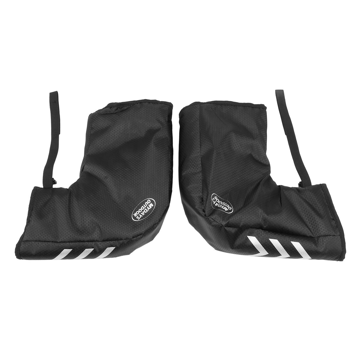 One Pair Bike Handlebar Gloves Waterproof Reflective Bike Handlebar Hand Protector for Winter Cycling