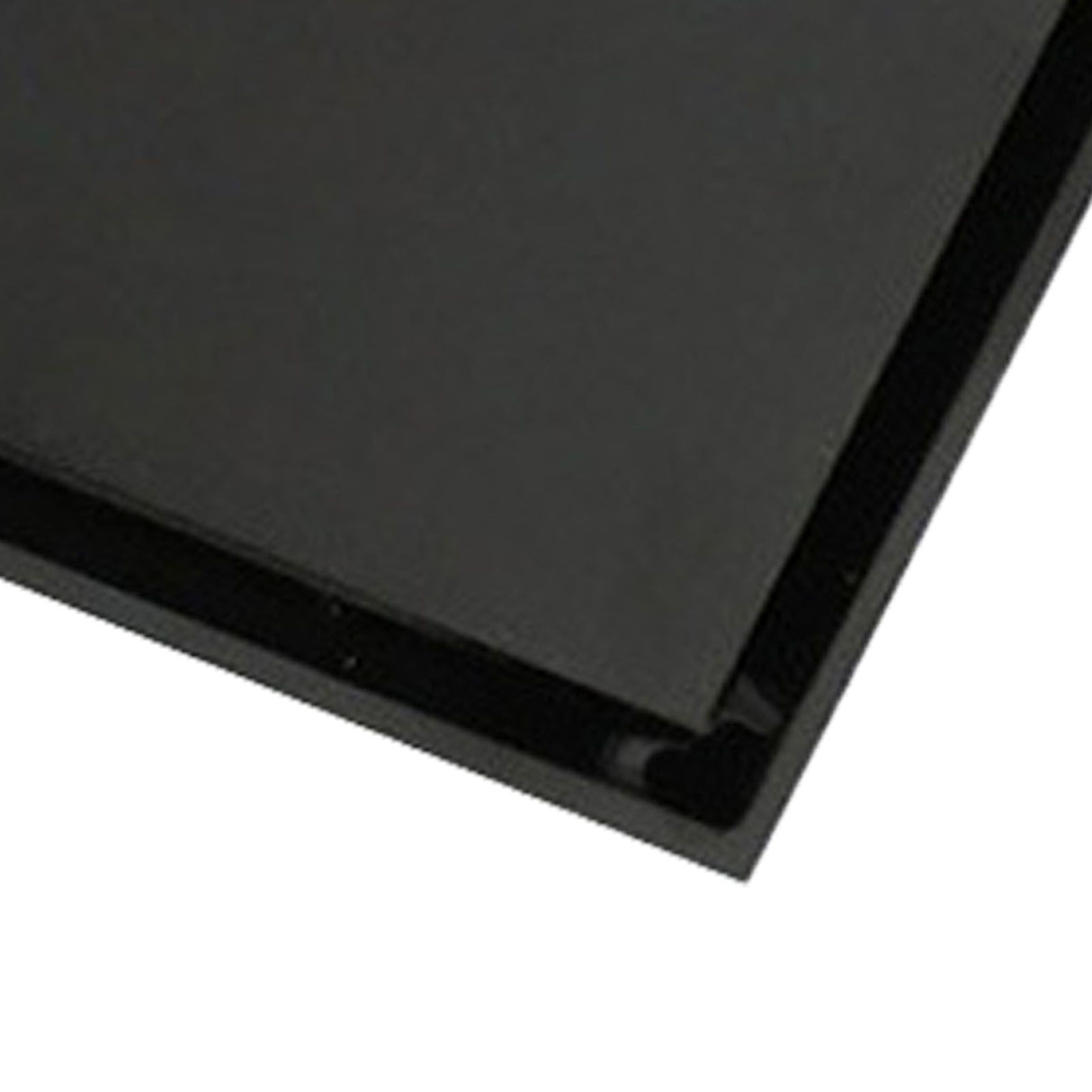 4 Inch Square Invisible Shower Drain Stainless Steel Anti Odor Bathroom Floor Drain 1.3mm Tileable Black