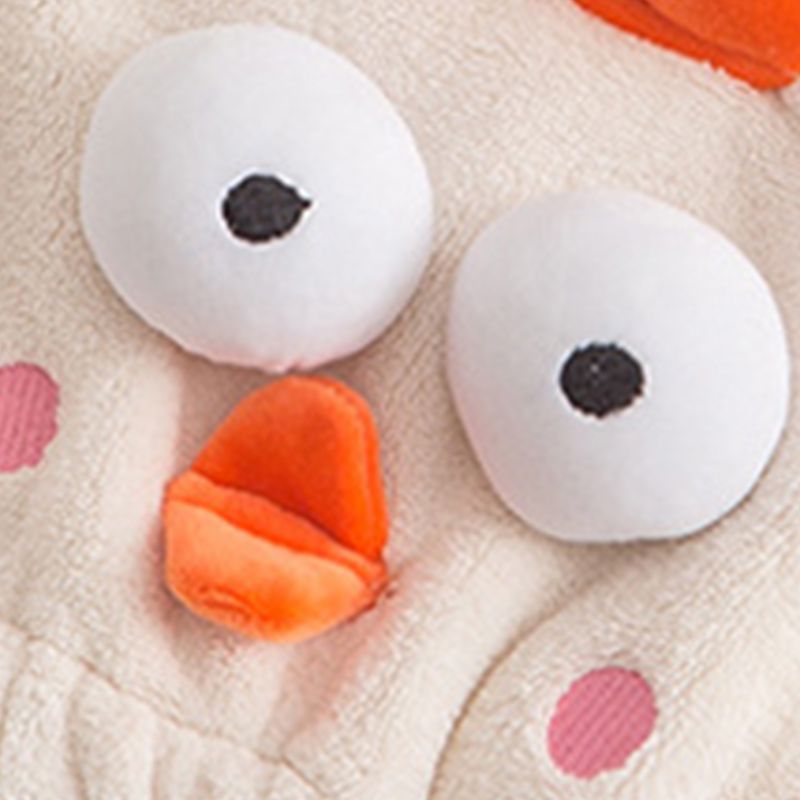 Hair Drying Caps Ultra Absorbent Microfiber Shower Wrap Towels Soft Cute Cartoon Quick Drying Bath Hat for Wet Long Thick Hair Beige Chicken