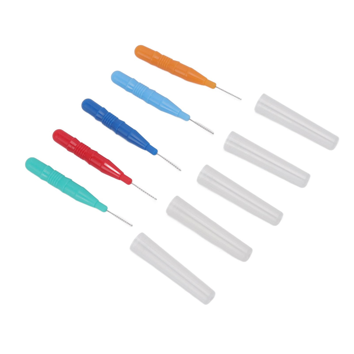 50 Pcs Tooth Interdental Brush for Oral Dental Health Teeth Cleaning Toothpick Cleaners