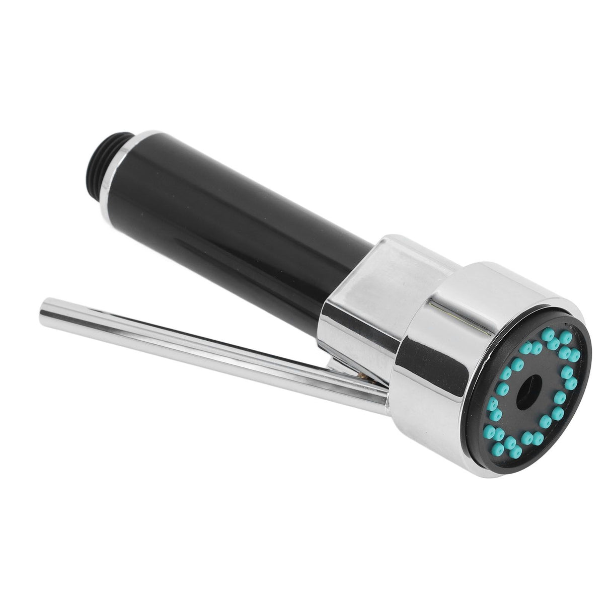 Universal 1/2inch Pull Down Kitchen Spray Head Electroplating ABS Kitchen Sink Faucet Spray Nozzle for Home Bathroom