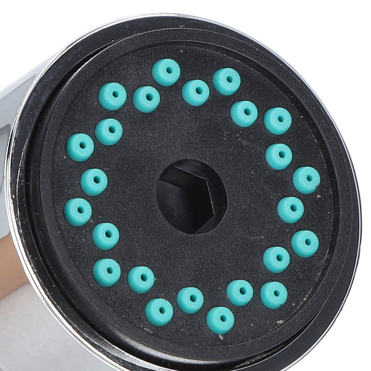Universal 1/2inch Pull Down Kitchen Spray Head Electroplating ABS Kitchen Sink Faucet Spray Nozzle for Home Bathroom