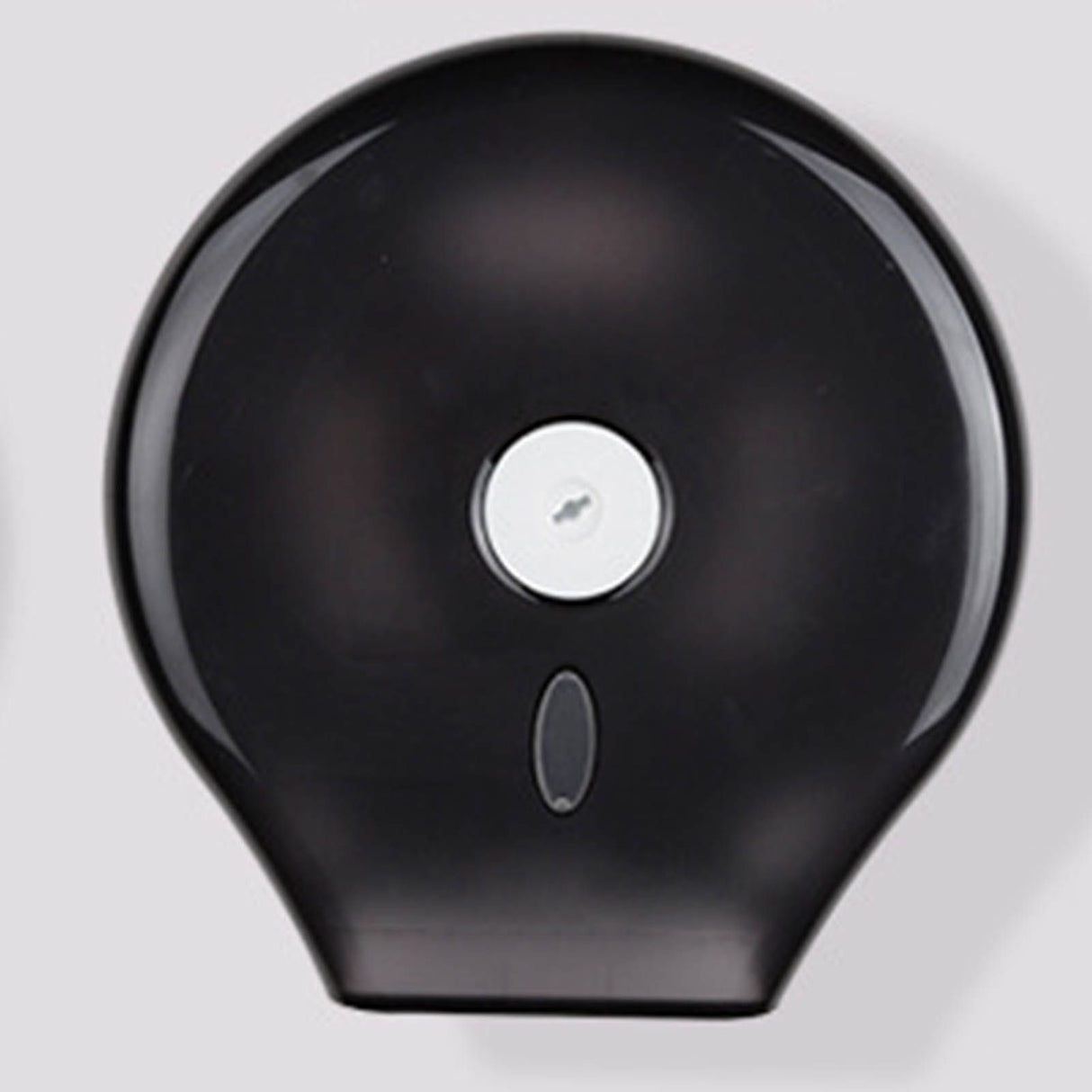 Paper Towel Dispenser Punch Free Wall Mounted Paper Towel Holder with Lock Design for Commercial Home Translucent Black