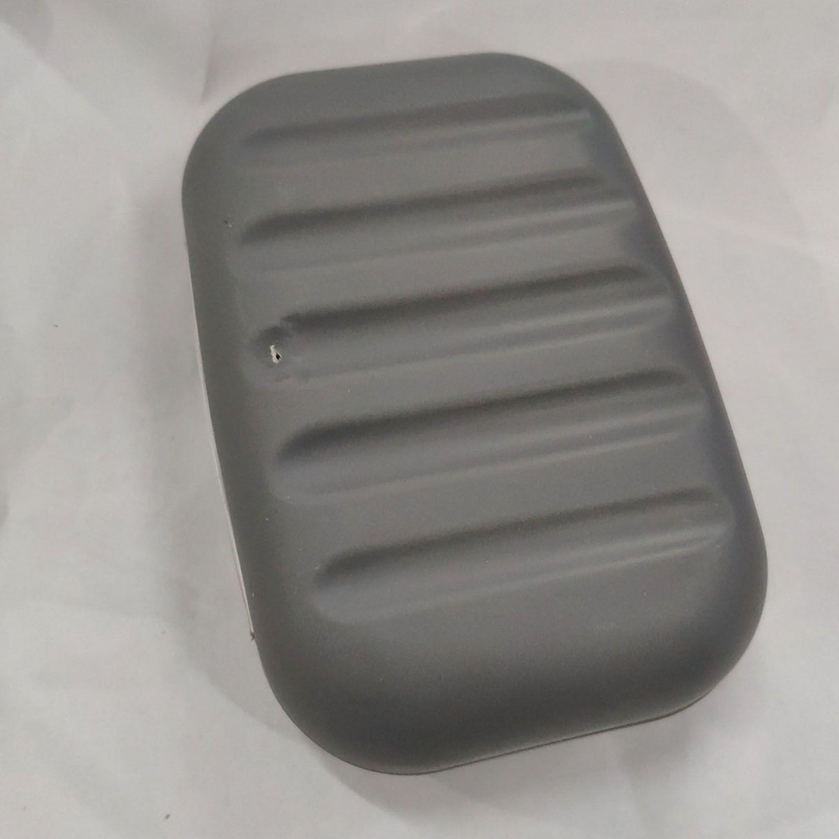 Soap Container Waterproof Washable Grey Portable Soap Case with Lock for Home Ourdoor Travelling