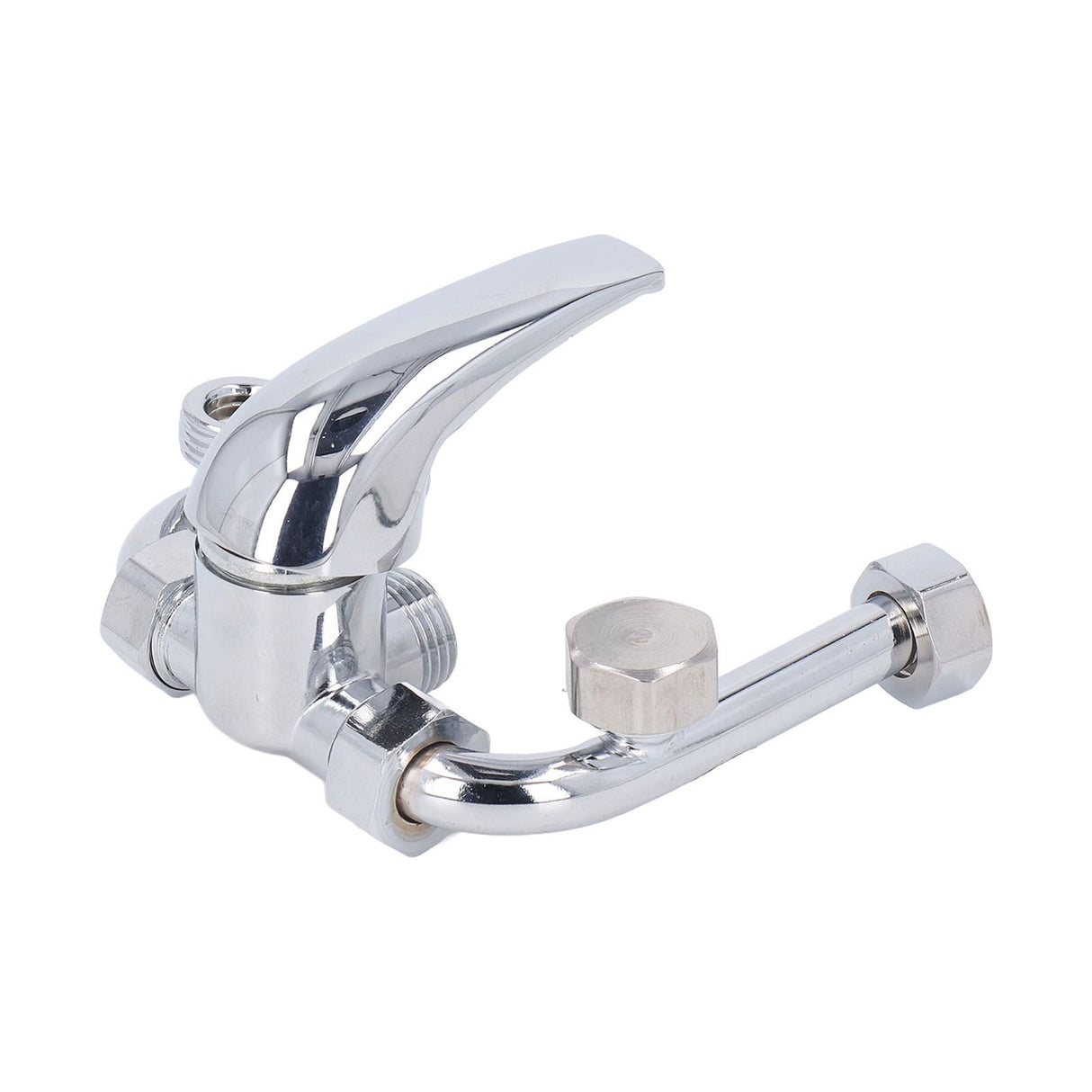 Copper Electric Water Heater Mixing Valve Surface Mounted U Bend Cold Hot Switch Shower Tap Water Inlet Universal Parts G1/2in