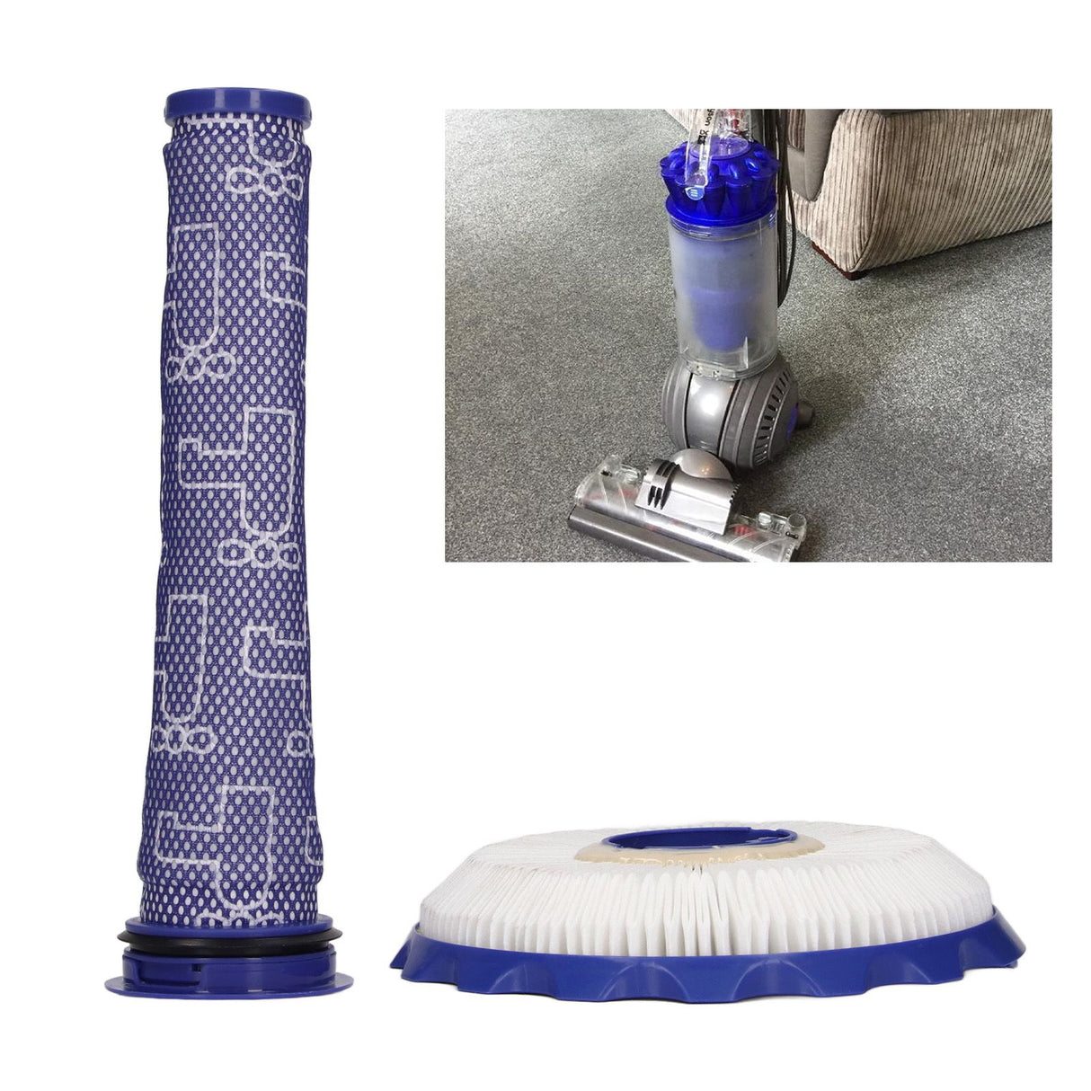 Vacuum Cleaner Filters for DC40 Sweeper Filters Elements Replacement Accessories