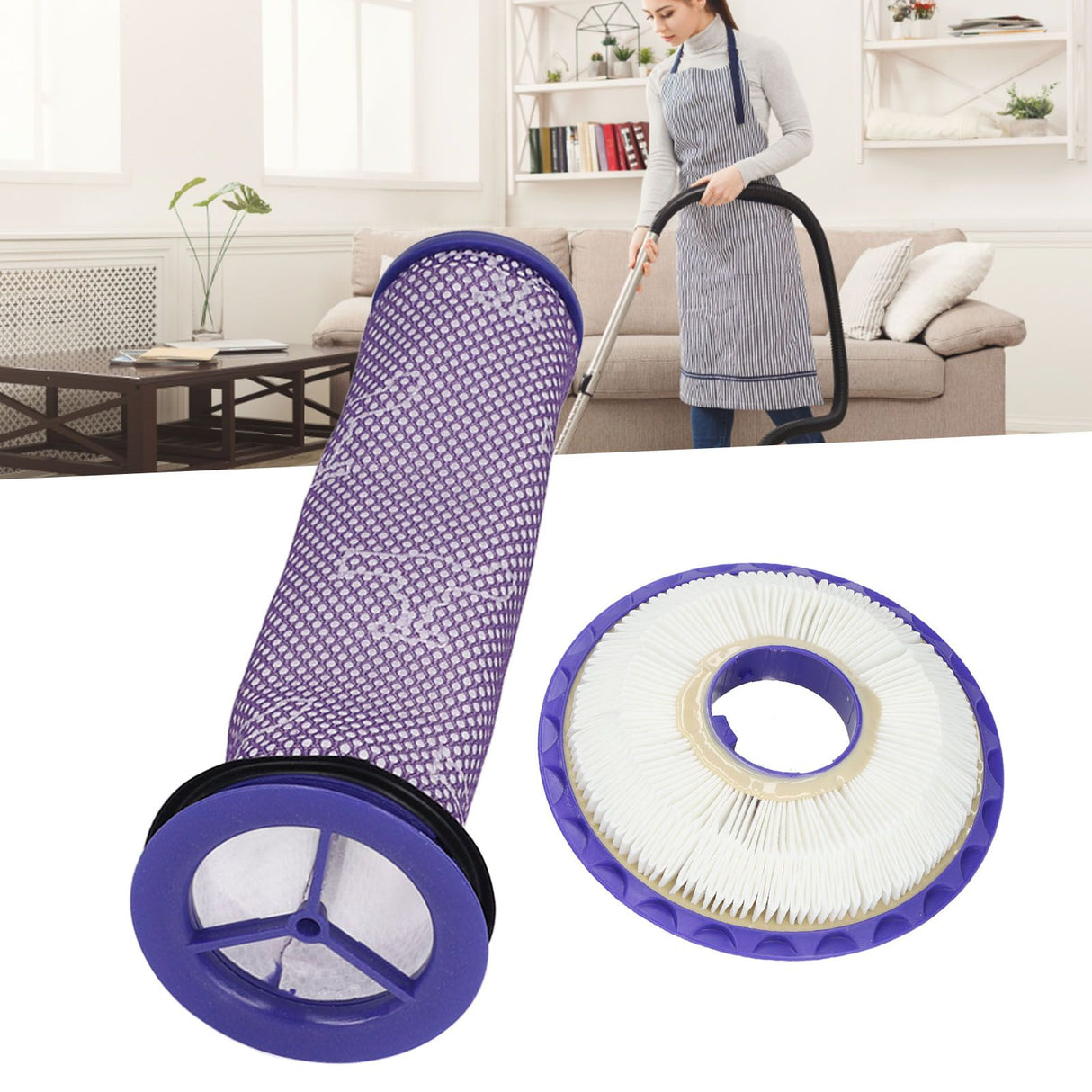 Post Filter Pre Filter Set for DC41 DC65 DC66 Vacuum Cleaner Replaces Part Filters Replacement