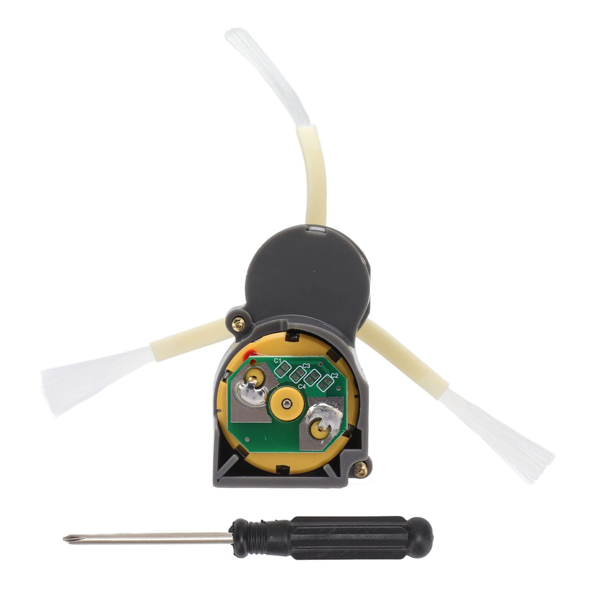 Sweeper Side Brush Motor ABS with Screwdriver Sweeper Replacement Parts for I7 Home Cleaning