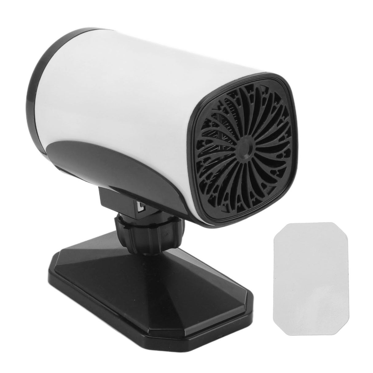 150W Car Heater 2 Modes Warming Cooling 360 Degree Rotation Portable Car Defroster Defogger 12V White