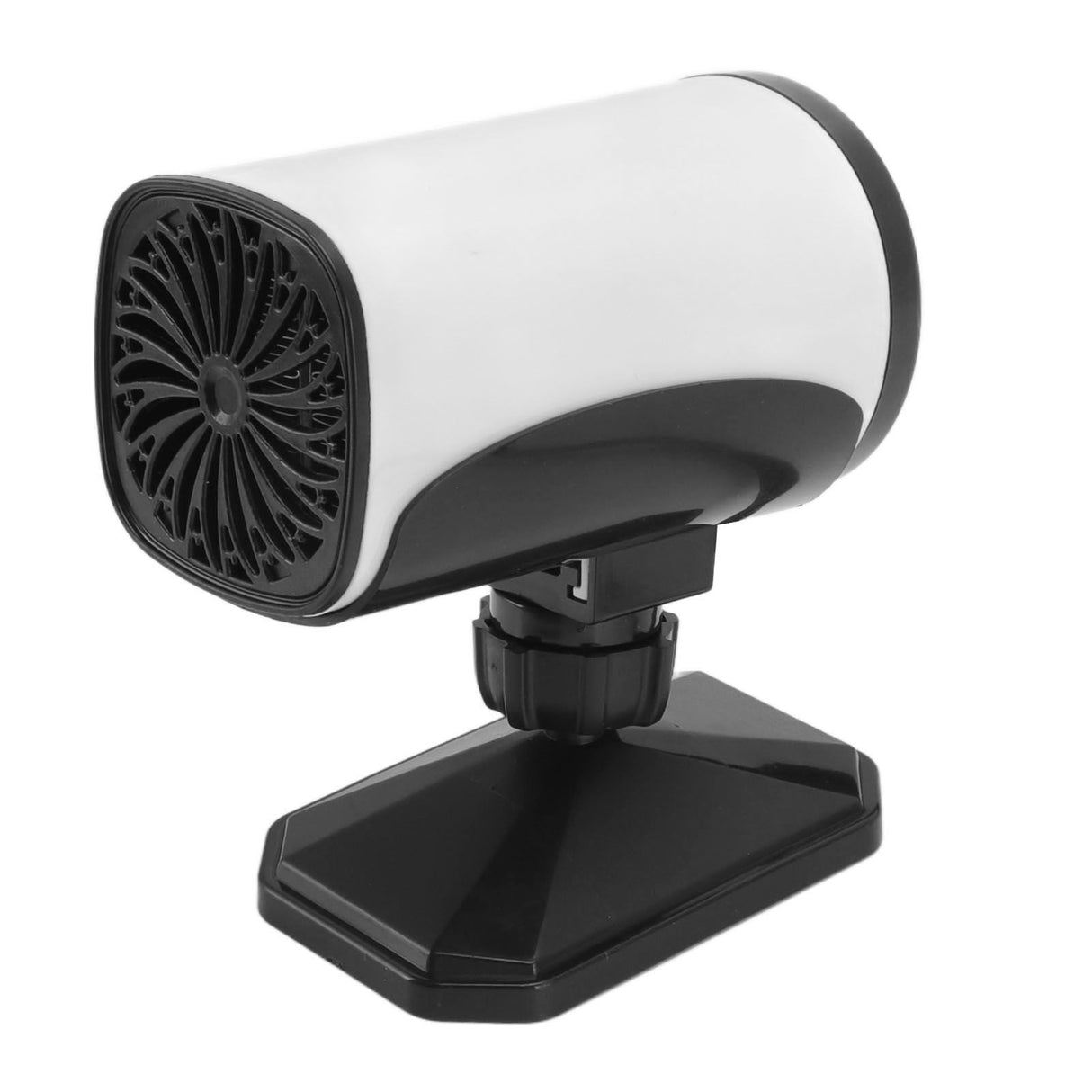 150W Car Heater 2 Modes Warming Cooling 360 Degree Rotation Portable Car Defroster Defogger 12V White