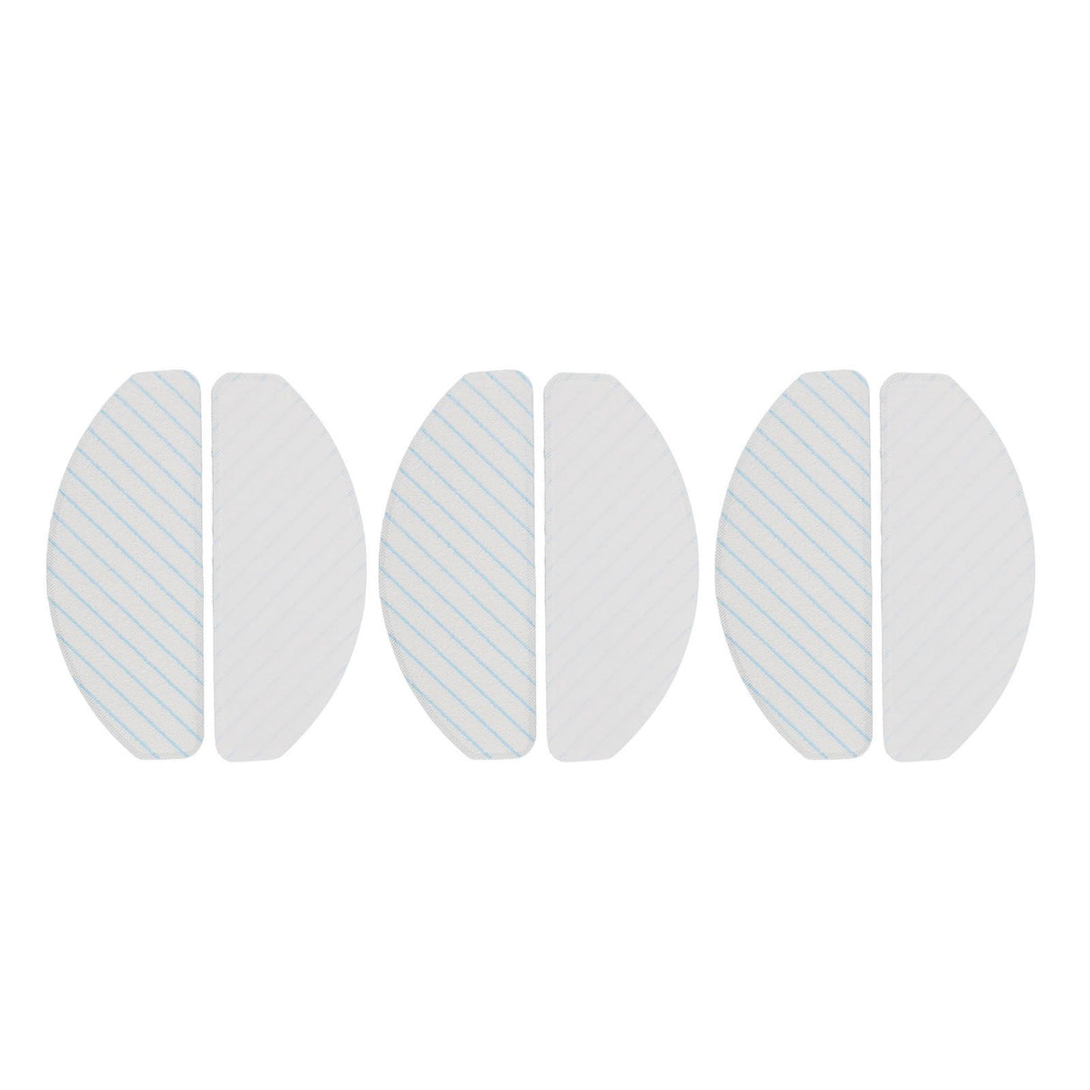6 Pcs Mop Cloth for Yeedi Vac 2pro Vacuum Cleaner Cleaning Pads Replacement Parts Sweeper Accessories