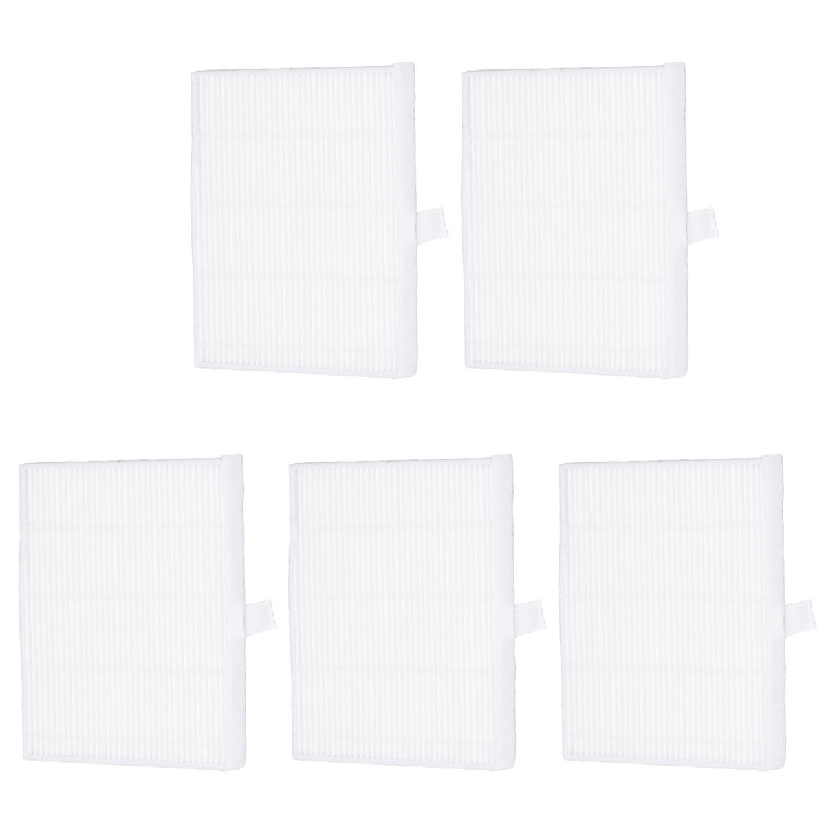 5 PCS Sweeper Replacement Filters for ILIFE A7 V80 V8s Sweeping Robot Filter Accessories