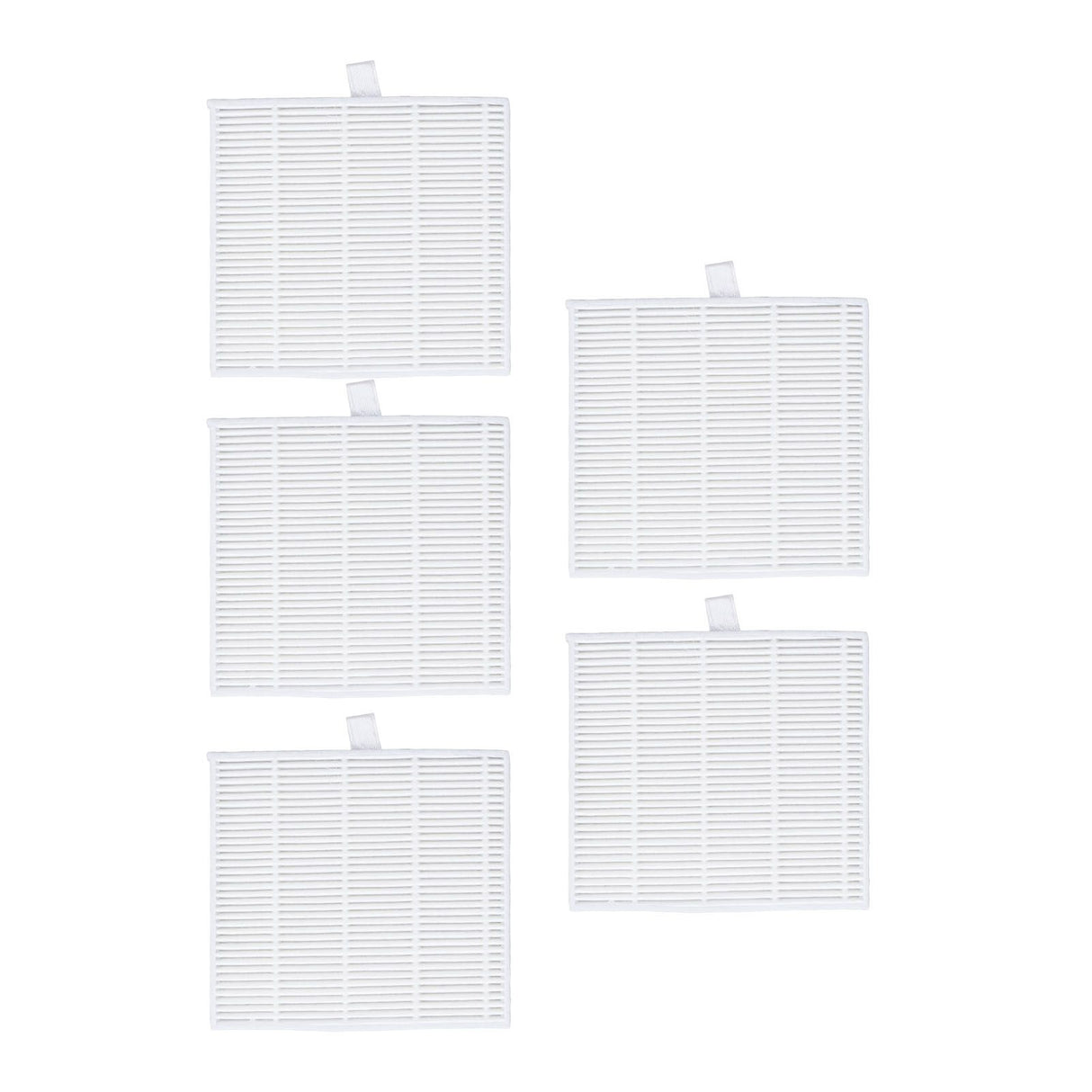 5 PCS Sweeper Replacement Filters for ILIFE A7 V80 V8s Sweeping Robot Filter Accessories