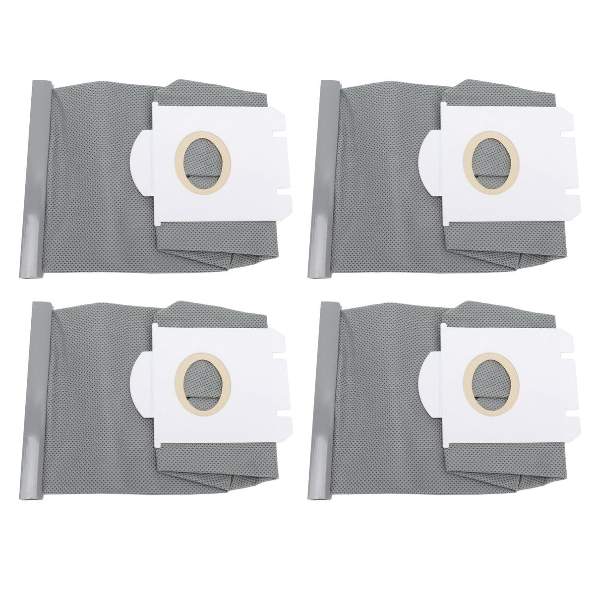 4 Pieces Vacuum Cleaner Dust Bags Replacement Non Woven Fabric Dust Collection Bag for Philips FC9071 FC8134 FC8613 FC8614