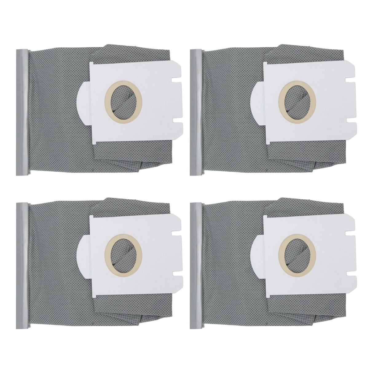 4 Pieces Vacuum Cleaner Dust Bags Replacement Non Woven Fabric Dust Collection Bag for Philips FC9071 FC8134 FC8613 FC8614