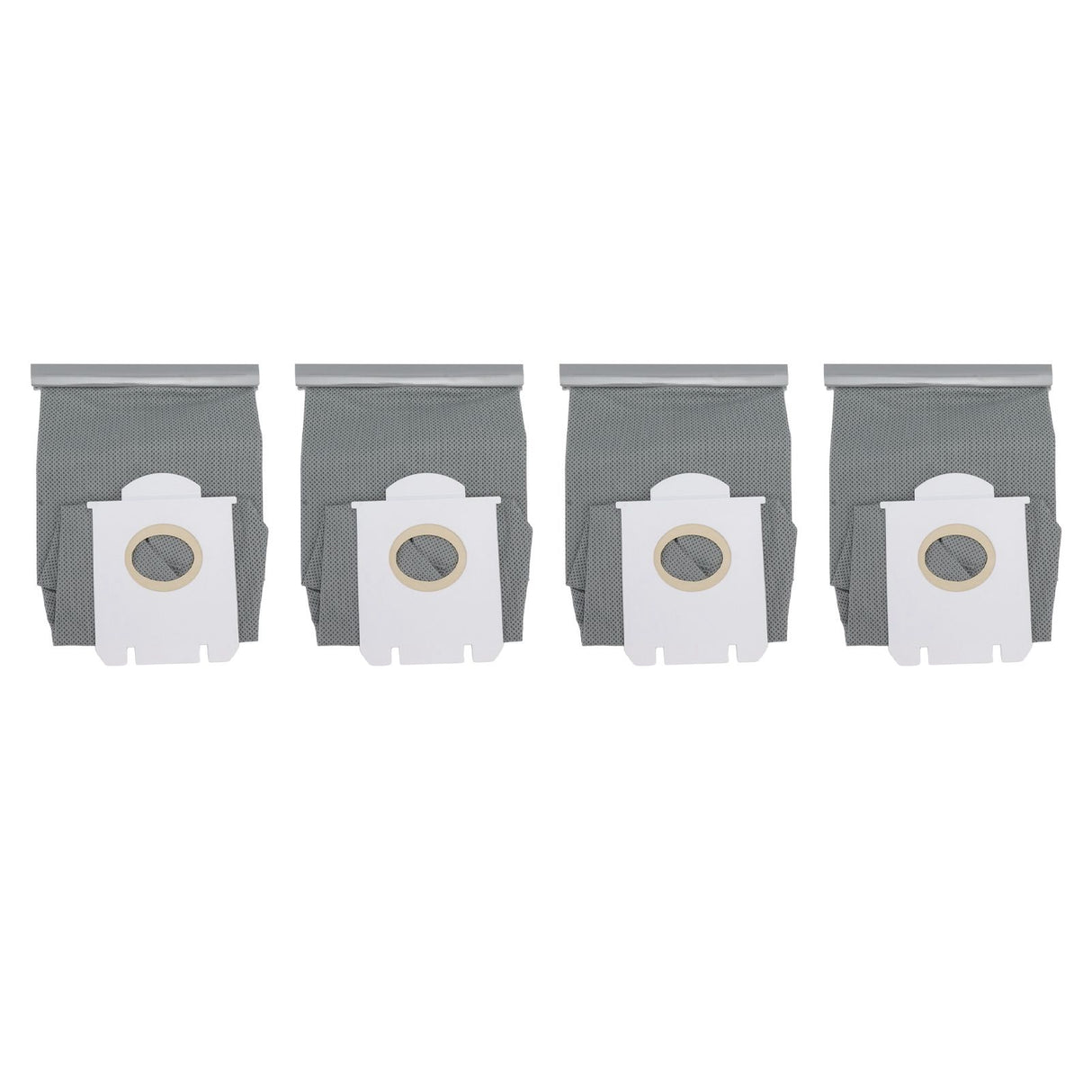 4 Pieces Vacuum Cleaner Dust Bags Replacement Non Woven Fabric Dust Collection Bag for Philips FC9071 FC8134 FC8613 FC8614