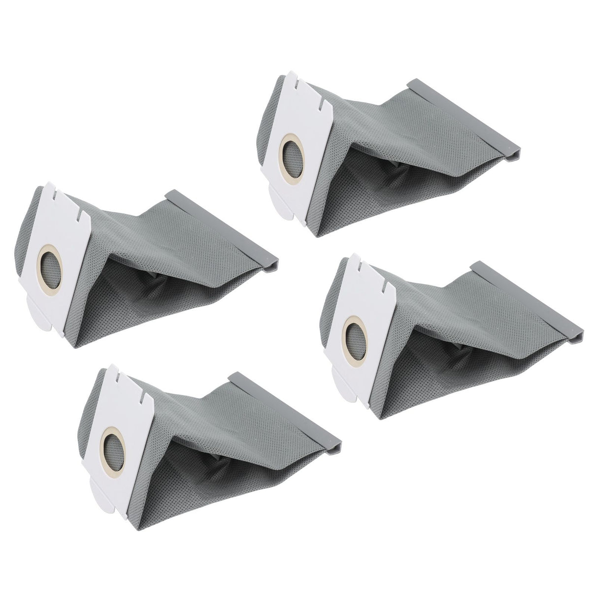 4 Pieces Vacuum Cleaner Dust Bags Replacement Non Woven Fabric Dust Collection Bag for Philips FC9071 FC8134 FC8613 FC8614