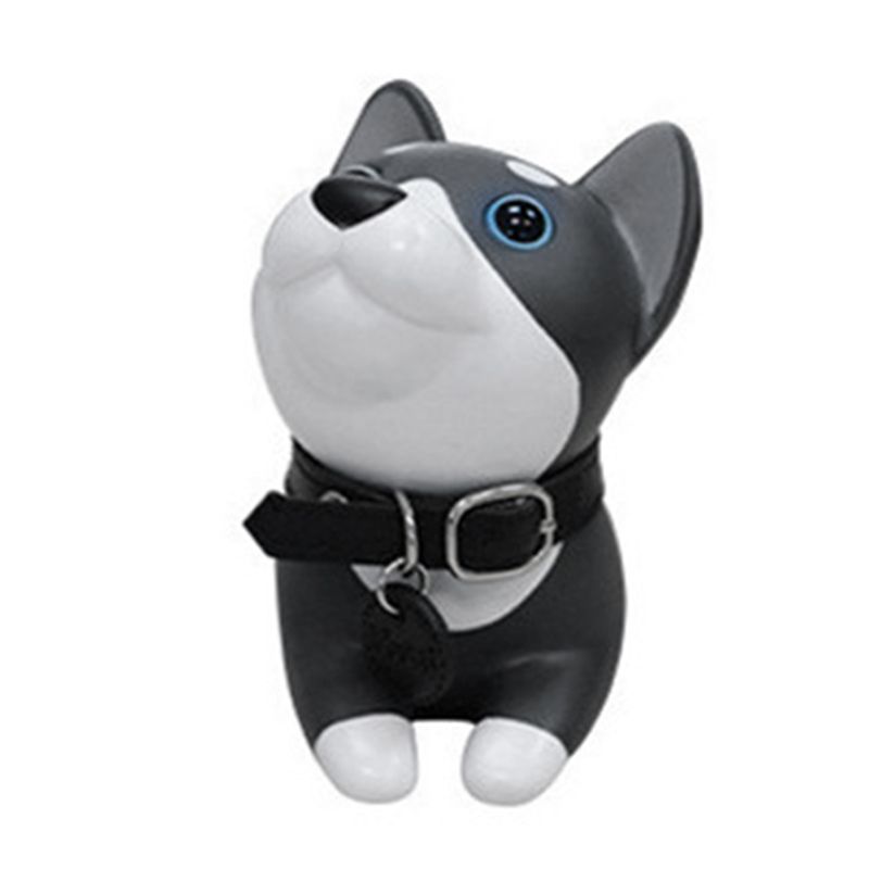 Cartoon Door Stopper Cute Animal Shaped Punch Free Decorative Door Wedge for Home Office Gray Dog