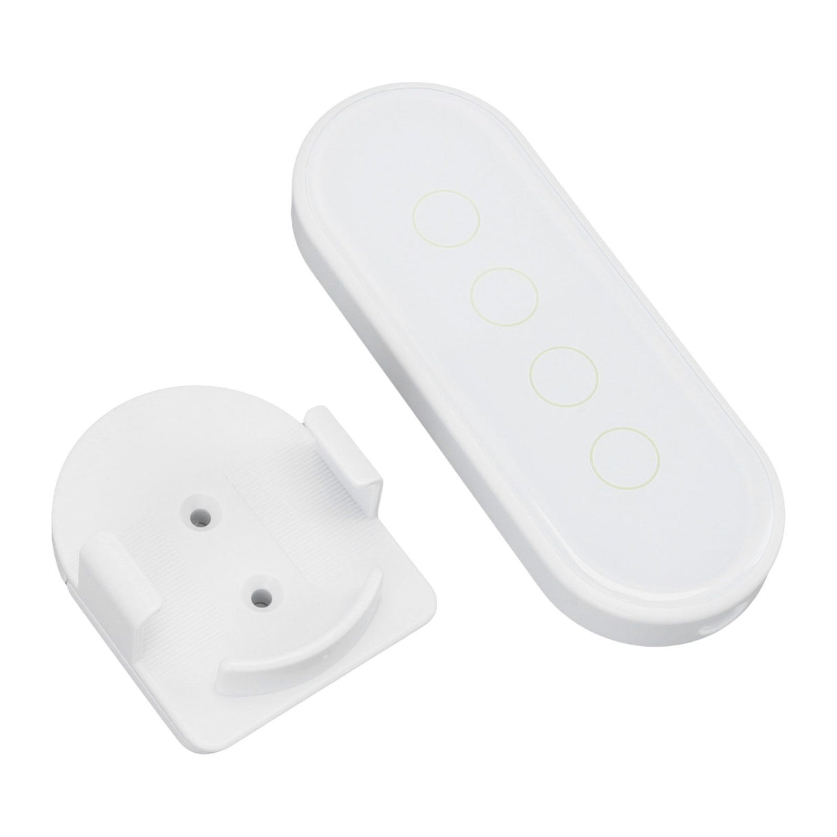 Wifi Wireless Smart Button for ZigBee for TUYA 4 Buttons 3 Way Remote Control for Home White