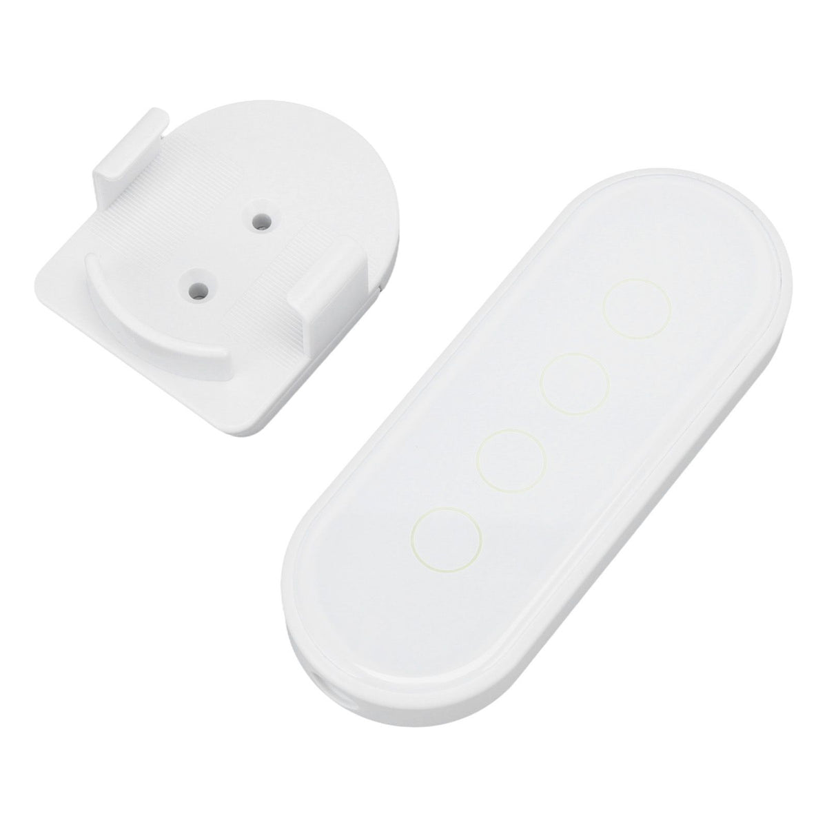 Wifi Wireless Smart Button for ZigBee for TUYA 4 Buttons 3 Way Remote Control for Home White