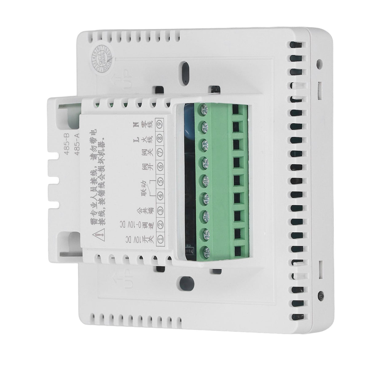 Air Conditioning Fan Thermostat Home Touchscreen Thermostat Panel Temperature Controller DC Brushless 180‑260V
