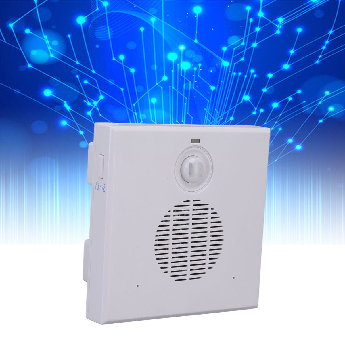 Motion Sensor Doorbell Human Infrared Induction Volume Adjustable Driveway Alarms for Bank Warehouse Enterprise 220V