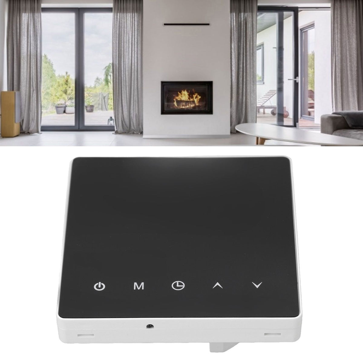 Smart Thermostat 16A Remote Control Programmable Anti Interference Wifi Touch Screen Thermostat 90‑240V